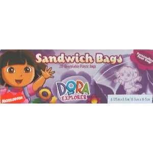  20 Dora the Explorer Sandwich Bags: Home & Kitchen