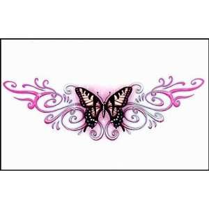  Butterfly Lower Back Temporaray Tattoo: Toys & Games