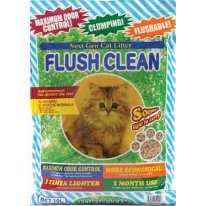  Flush Clean Cat Litter Case (5 X 6 Lbs. Bags): Pet 