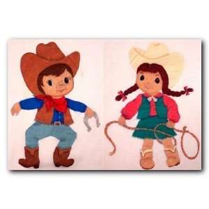  Cowgirl & Cowboy