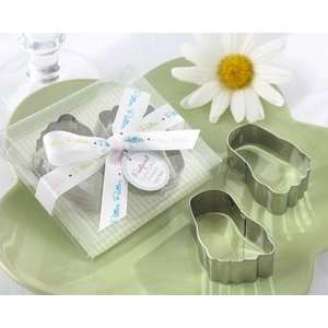  Adorable Pitter Patter of Little Feet Baby Footprint Cookie 