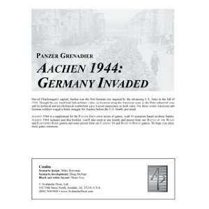  APL: Panzer Grenadiers Aachen 1944, Germany Invaded 
