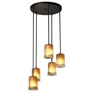  Luce 3 Light Cluster Pendant by Justice Design Group: Home & Kitchen