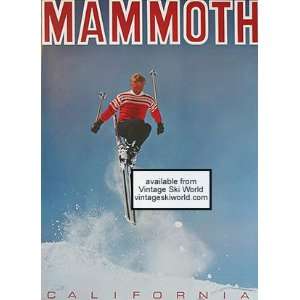  Mammoth 1960s Original Poster