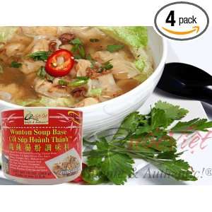 Quoc Viet Foods   NEW   Wonton Soup Base, 10 oz jars (Pack of 4 