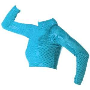  JB Bloomers Sparkle Crop Tops TEAL YL