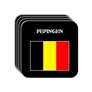  Belgium   PEPINGEN Set of 4 Mini Mousepad Coasters 