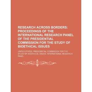  Research across borders proceedings of the International 