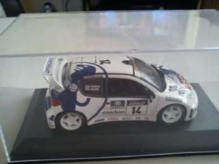 IXO Peugeot 206 WRC Rally Car..1/43. Diecast Model  