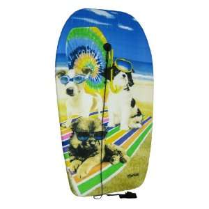  Beach Bum Dogs 33 Inch Body Board Boogie Surf Patio, Lawn 