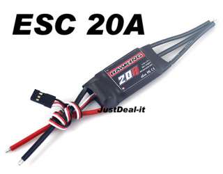 Multicopter HK ESC 20A Brushless Motor Speed Controller Aircraft 