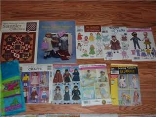 SEW   3 Quilted Bags & 7 18 inch Doll Patterns +MORE  1  