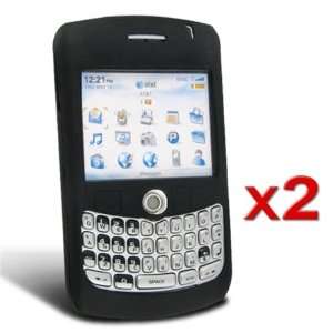  2x Silicone Case Cover For Blackberry Curve 8330 8300 