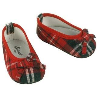 Fits American Girl Red Plaid Doll Shoes, for Doll Outfits  18 Inch 