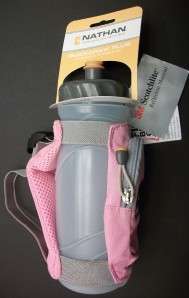   Plus Handheld Hydration Water Bottle 22 Oz Pink 717064845927  