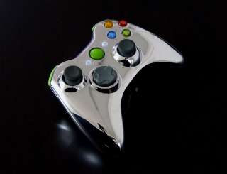 XCM 360 Wireless Lighted Chrome Controller Shell GREEN SHIPS FREE FROM 