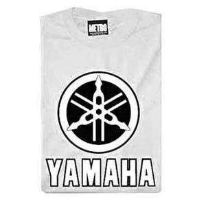 MetroRacing Yamaha T Shirt   2X Large/White: Automotive