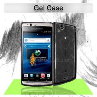 Smoke Black GEL Skin Case Sony Ericsson Xperia ARC X12  