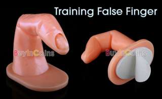 Insert False Nail Art Practice Training Tool Finger  