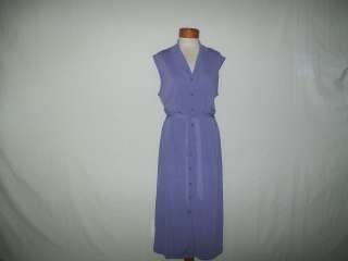 Casual Corner dress long lavendar size xlarge  