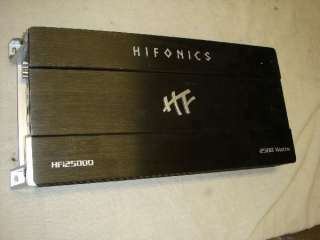 HIFONICS HFI2500 2500 WATT CAR STEREO AMP PARTS/REPAIR  READ  
