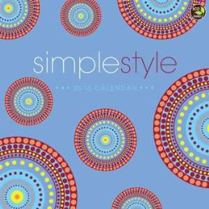  Simple Style 2013 Wall Calendar 12 X 12 Office Products