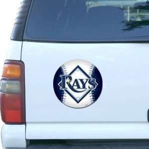  MLB Tampa Bay Rays 7 3/4 Baseball Team Logo Car Magnet 