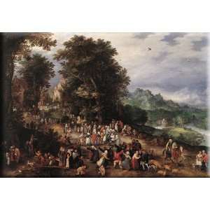   30x21 Streched Canvas Art by Brueghel, Jan the Elder