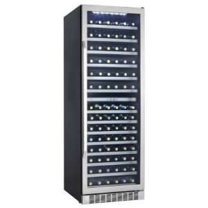   Wine Cellar with 146 Bottle Capacity 13 Wood Shelves Dual Temperature