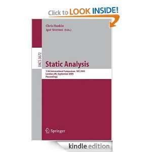 Static Analysis 12th International Symposium, SAS 2005, London, UK 