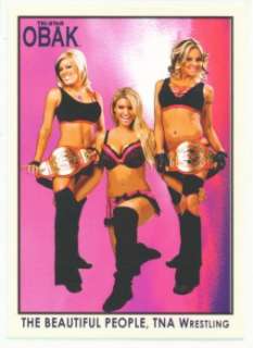 BEAUTIFUL PEOPLE OBAK CARD #99 TNA NEW ERA VELVET SKY  