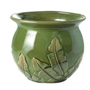  Andrea by Sadek 8 D Tropical Leaves Green Planter 