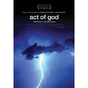  Act of God Movie Poster (11 x 17 Inches   28cm x 44cm 