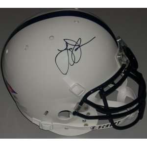 Larry Johnson Signed Helmet   Authentic   Autographed NFL Helmets