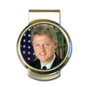  President William J. Clinton money clip