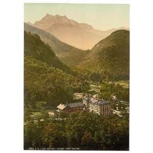   Reprint of Hotel, Aigle, Vaud, Canton of, Switzerland