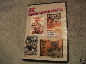Thirteen 13 WORLD WAR II movies, Five DVD box set  