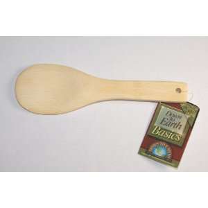  Natural Bamboo 12 inch Rice Paddle: Kitchen & Dining