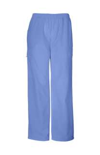 low rise cargo pant style 3010 in color ciel ciel this elastic waist 