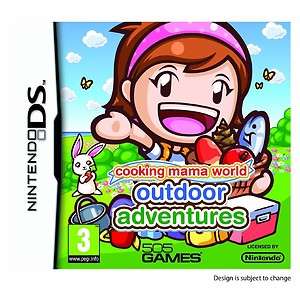 DS Cooking Mama World Outdoor Adventures *NEW & SEALED*  
