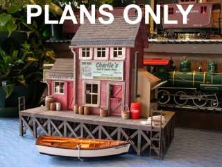 CHARLIES BAIT & TACKLE 120.3 Scale Building Plans  