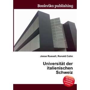  UniversitÃ¤t der italienischen Schweiz: Ronald Cohn 