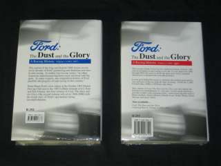 FORD THE DUST AND THE GLORY A RACING HISTORY VOLUME 1 & 2 NEW SHRINK 