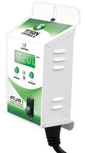 Titan Controls Atlas 1 CO2 Monitor Hydroponic Grow  