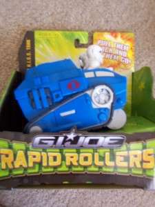 NEW GI JOE boys toy RAPID ROLLERS car tank ninja GIFT  