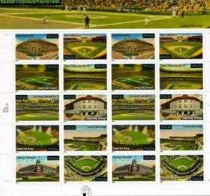 Baseballs Legendary playing fields#3510  19 Stamps  