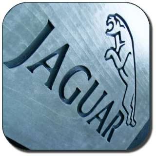 Jaguar 3d routed wood carved sports car painted sign  