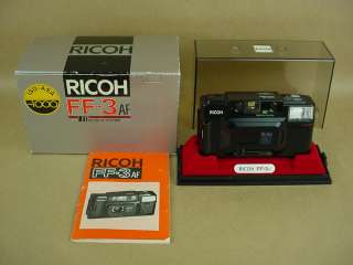 Ricoh FF 3AF Beautiful Compact 35mm camera Mint w/Box  