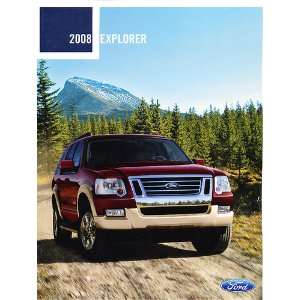  2008 Ford Explorer SUV Original Sales Brochure Everything 