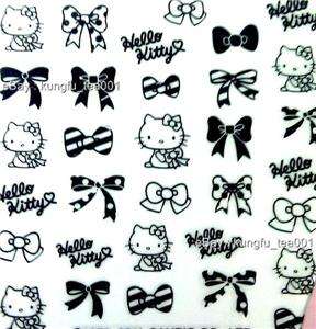 Sanrio HelloKitty Ribbon Nail Art Stickers Decorate  03  